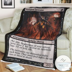 Zendikar 115 Vampire Lacerator Mtg Blanket
