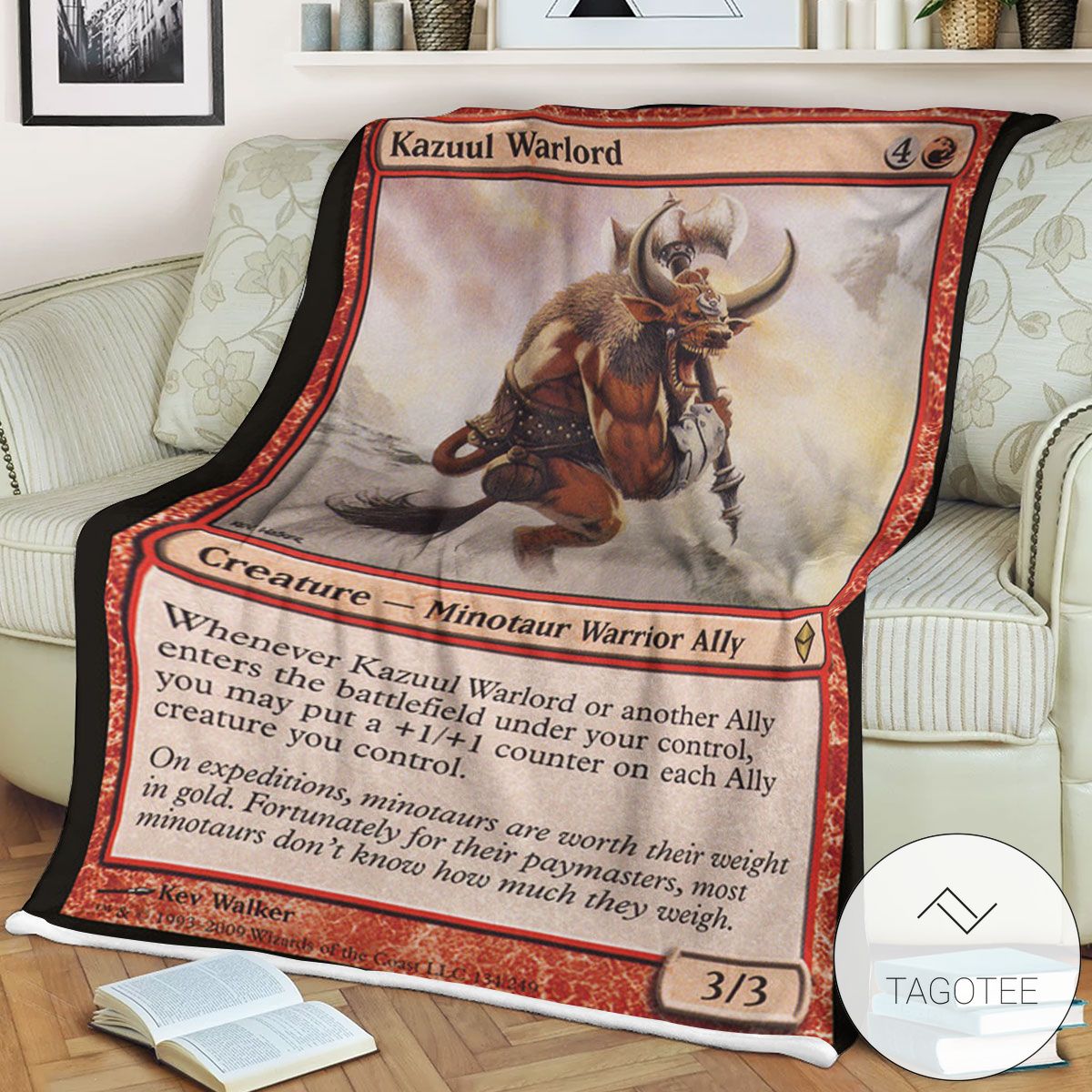 Zendikar 134 Kazuul Warlord Mtg Blanket Tagotee Zendikar 134 Kazuul Warlord Mtg Blanket Tagotee