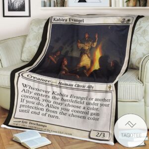 Zendikar 15 Kabira Evangel Mtg Blanket Tagotee