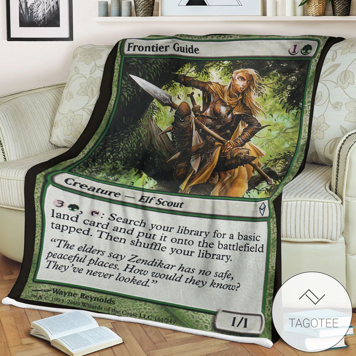 Zendikar 161 Frontier Guide Mtg Blanket Zendikar 161 Frontier Guide Mtg Blanket