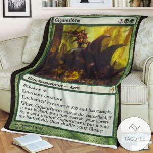 Zendikar 162 Gigantiform Mtg Blanket Tagotee