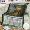 Zendikar 163 Grazing Gladehart Mtg Blanket