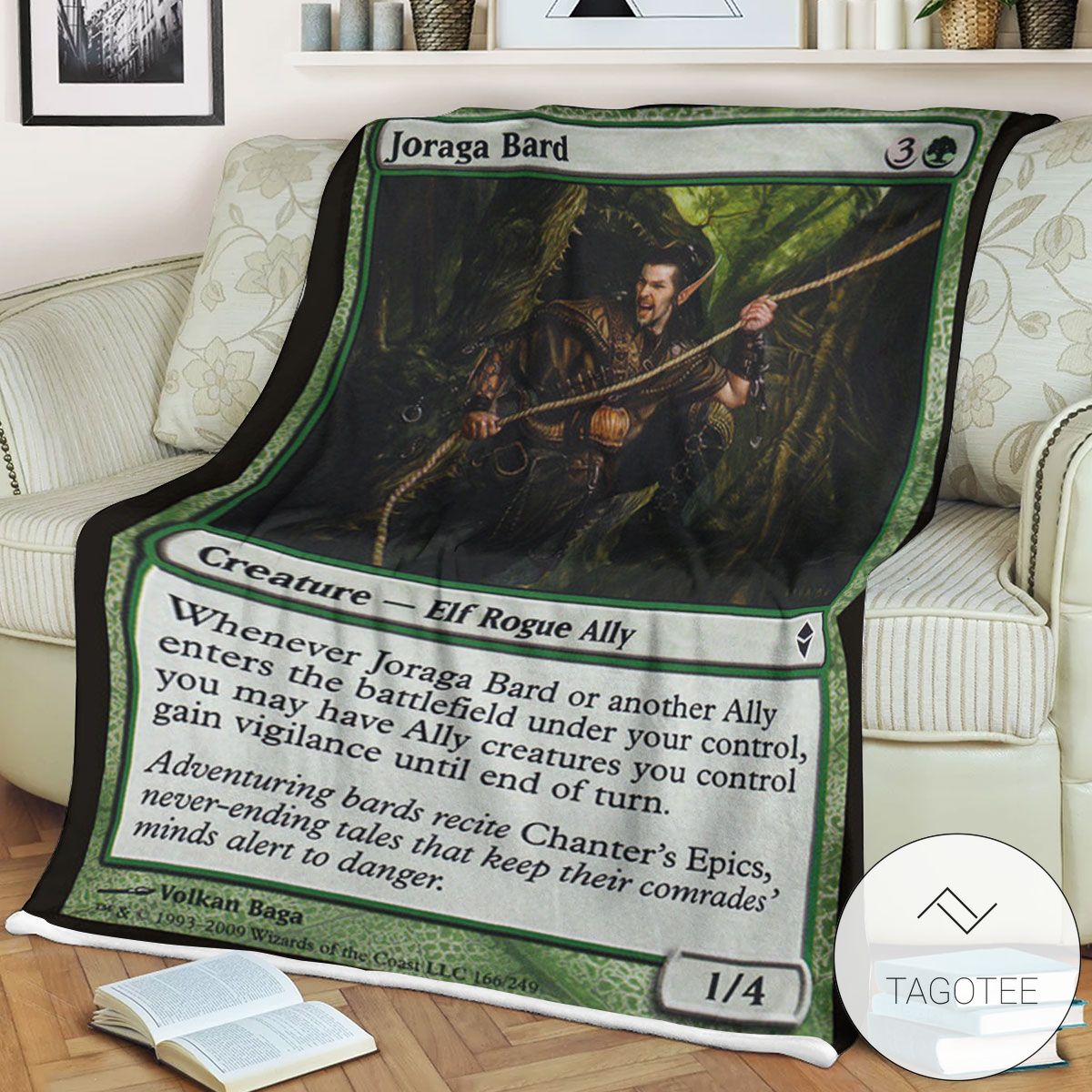 Zendikar 166 Joraga Bard Mtg Blanket Zendikar 166 Joraga Bard Mtg Blanket