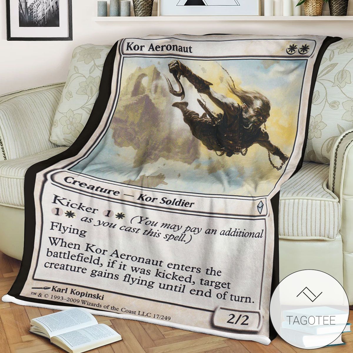 Zendikar 17 Kor Aeronaut Mtg Blanket Tagotee Zendikar 17 Kor Aeronaut Mtg Blanket Tagotee