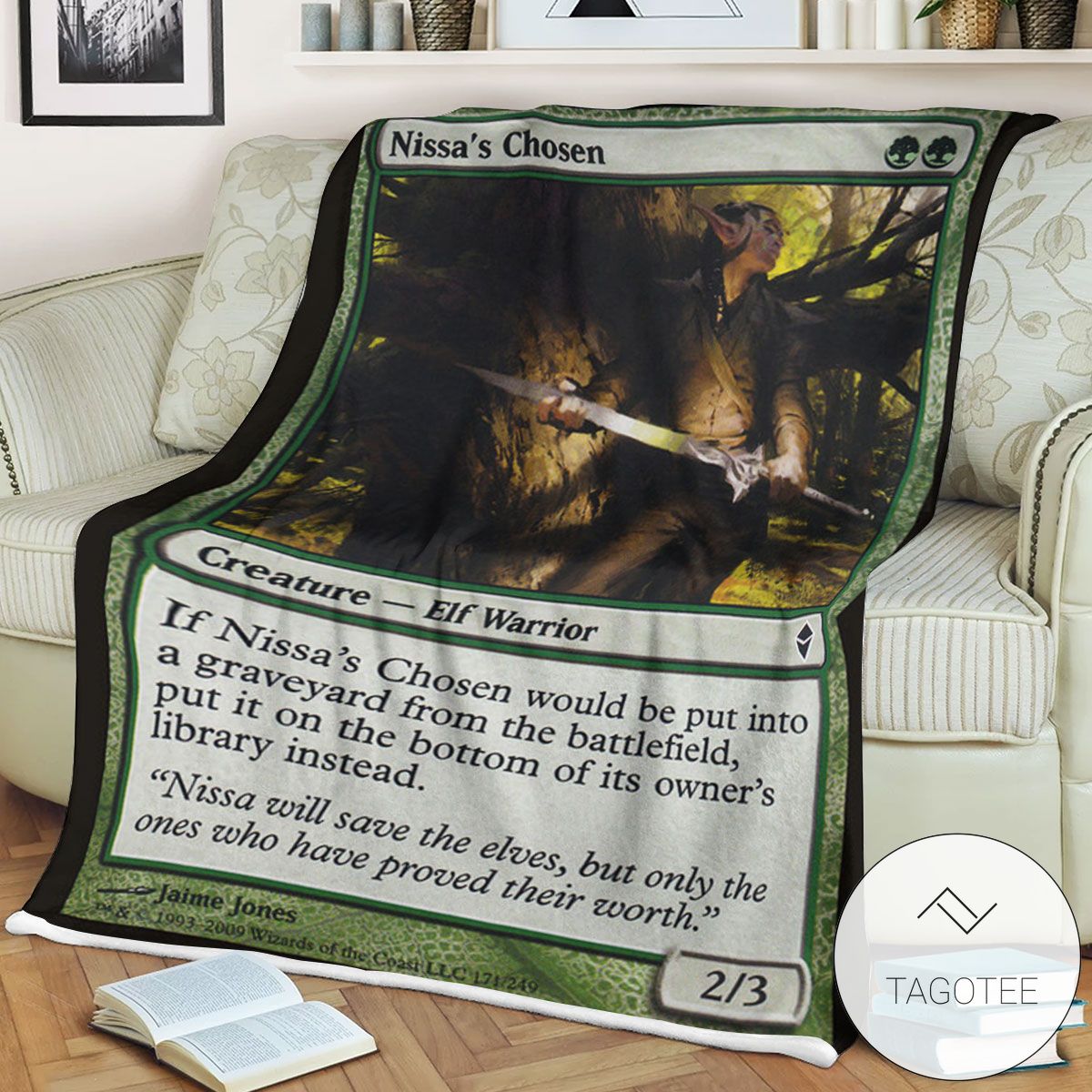 Zendikar 171 Nissa S Chosen Mtg Blanket Zendikar 171 Nissa S Chosen Mtg Blanket