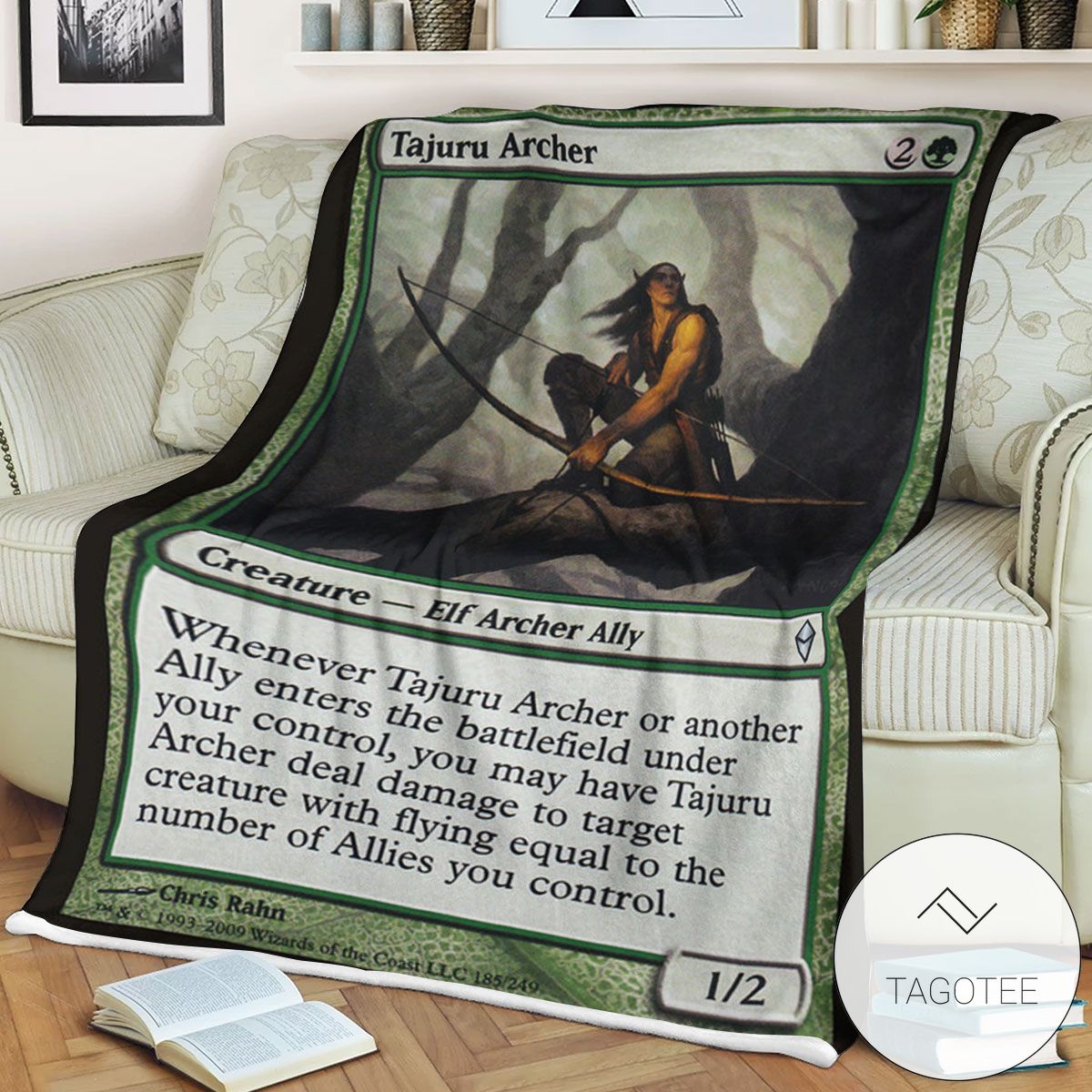 Zendikar 185 Tajuru Archer Mtg Blanket Zendikar 185 Tajuru Archer Mtg Blanket