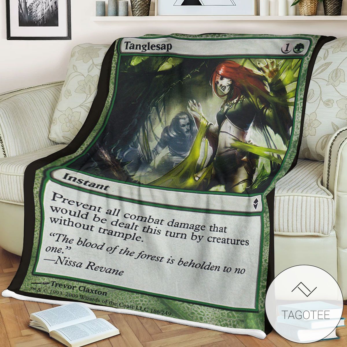 Zendikar 186 Tanglesap Mtg Blanket Zendikar 186 Tanglesap Mtg Blanket