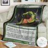 Zendikar 189 Timbermaw Larva Mtg Blanket