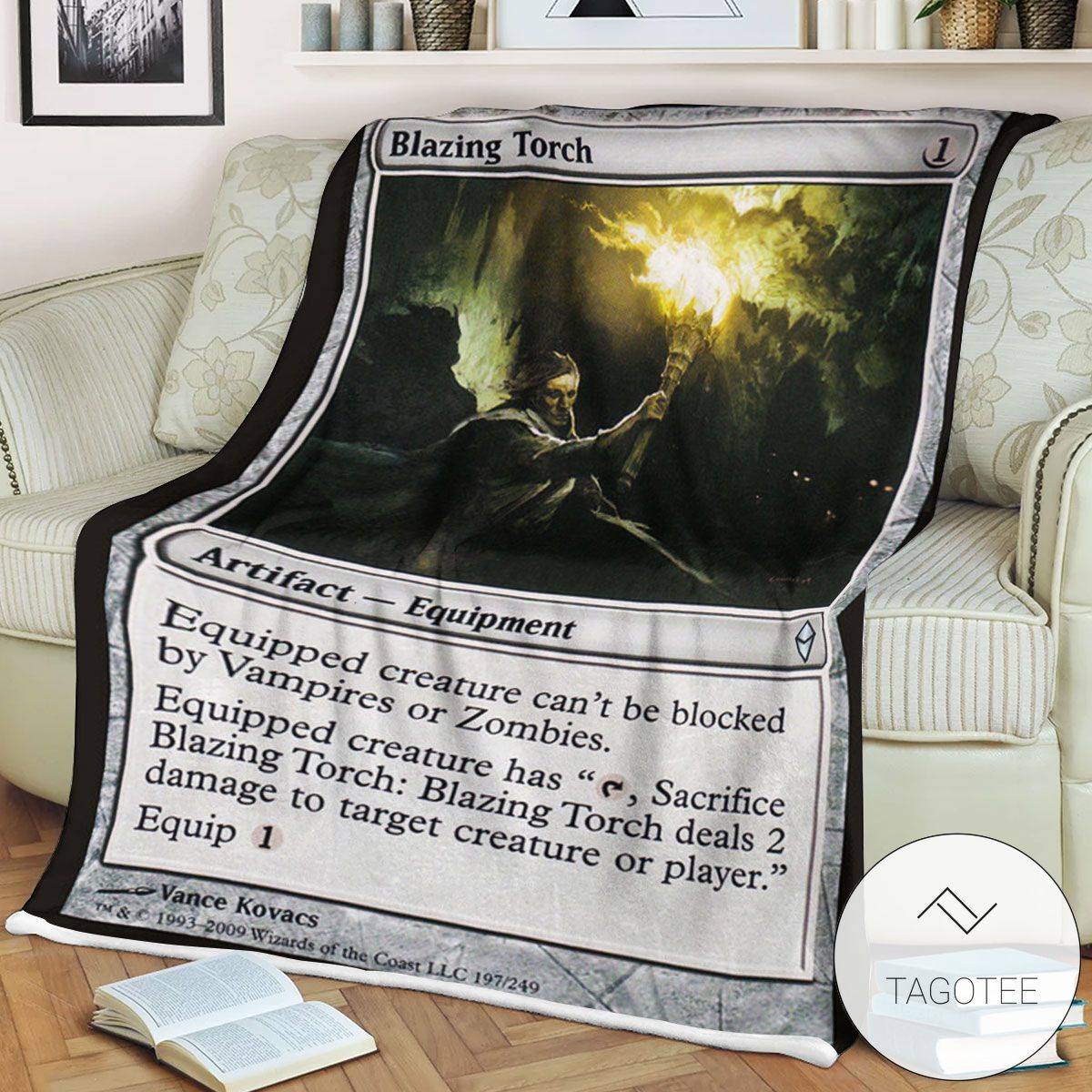 Zendikar 197 Blazing Torch Mtg Blanket Zendikar 197 Blazing Torch Mtg Blanket