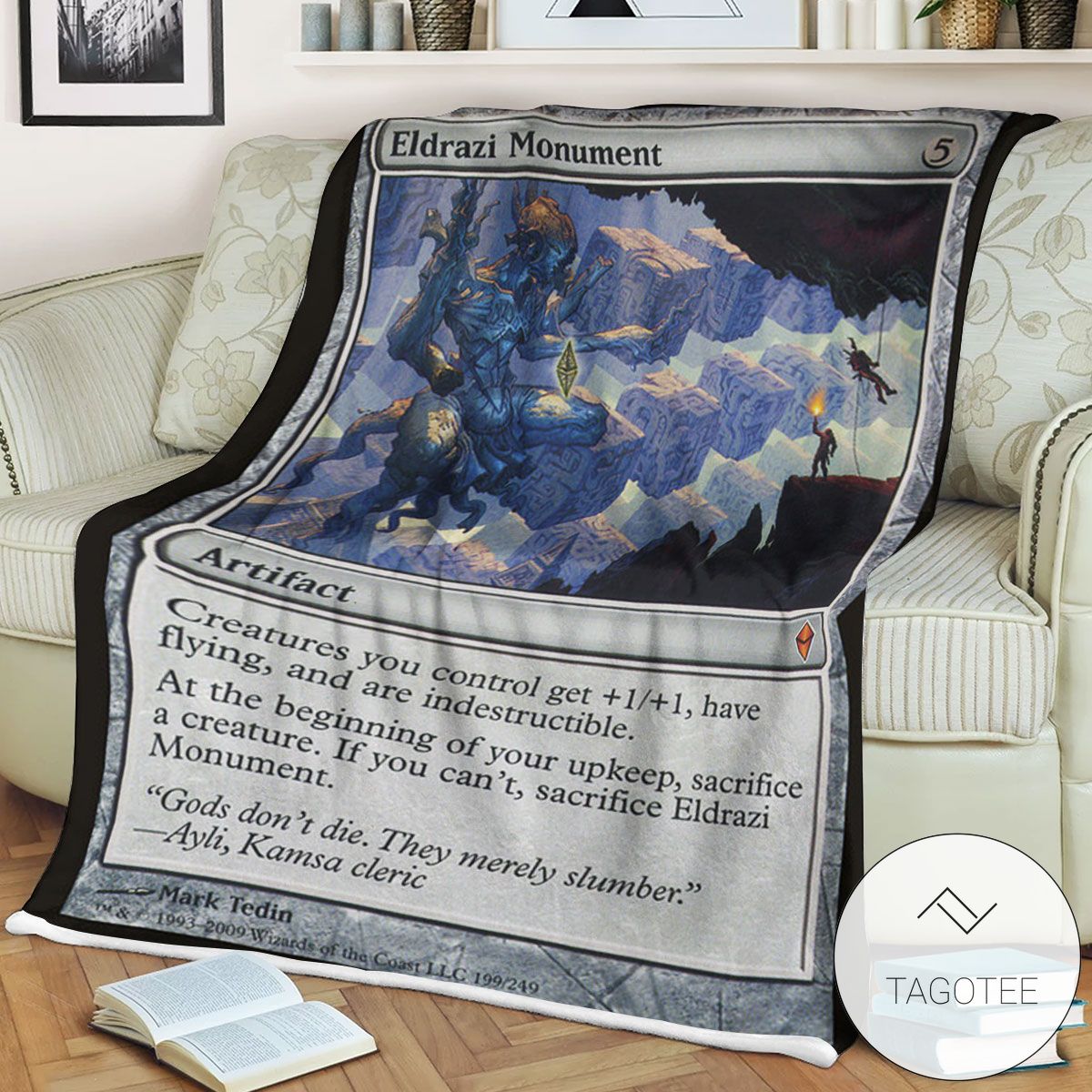 Zendikar 199 Eldrazi Monument Mtg Blanket Zendikar 199 Eldrazi Monument Mtg Blanket