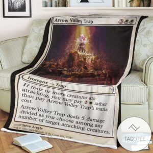Zendikar 2 Arrow Volley Trap Mtg Blanket Tagotee
