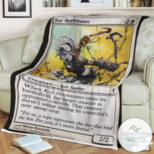 Zendikar 20 Kor Hookmaster Mtg Blanket