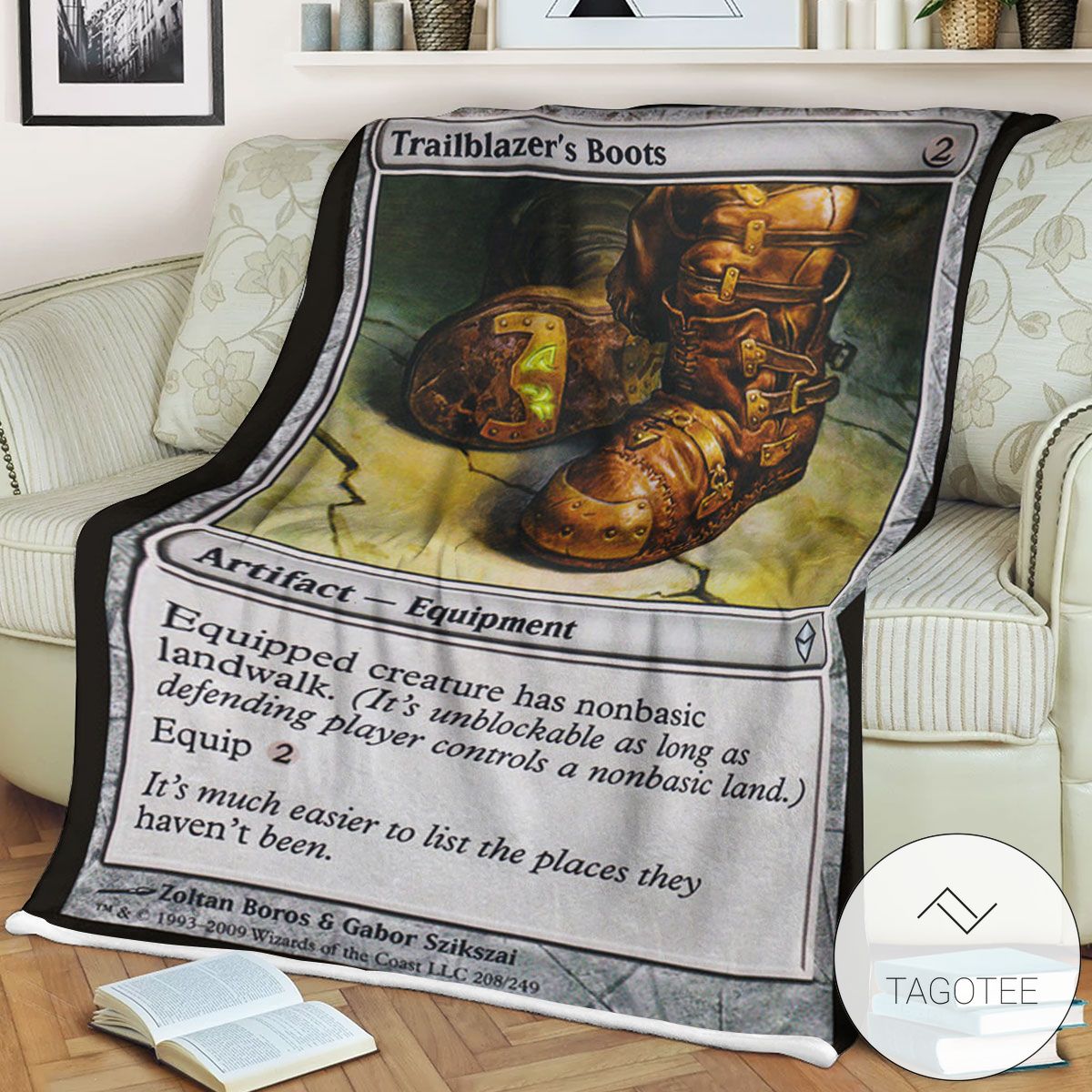 Zendikar 208 Trailblazer S Boots Mtg Blanket Zendikar 208 Trailblazer S Boots Mtg Blanket