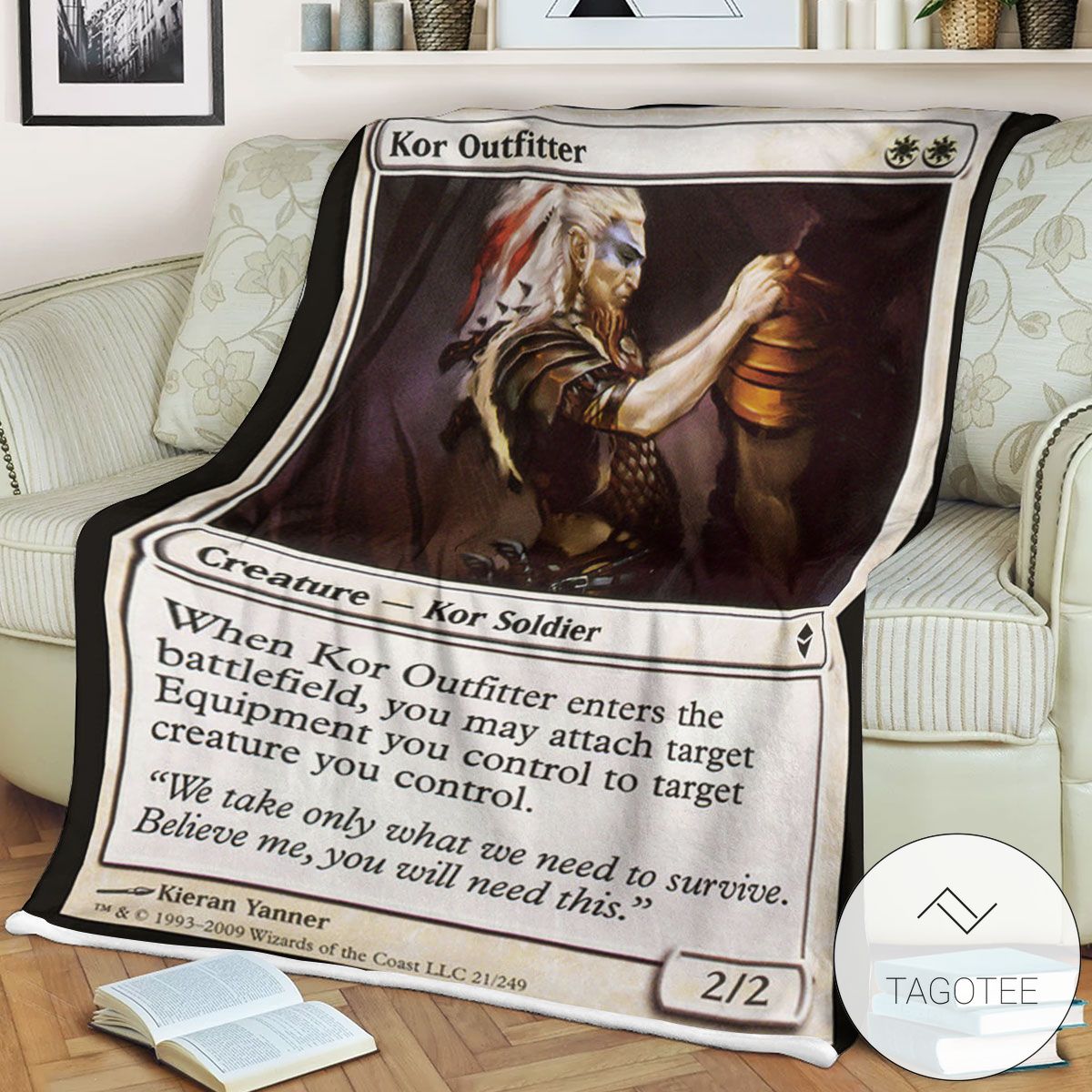 Zendikar 21 Kor Outfitter Mtg Blanket Zendikar 21 Kor Outfitter Mtg Blanket