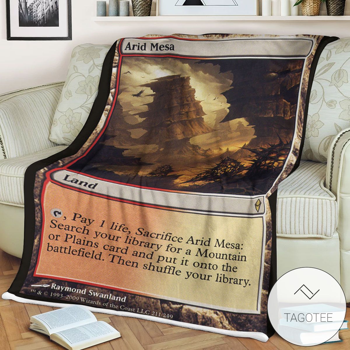 Zendikar 211 Arid Mesa Mtg Blanket Tagotee Zendikar 211 Arid Mesa Mtg Blanket Tagotee