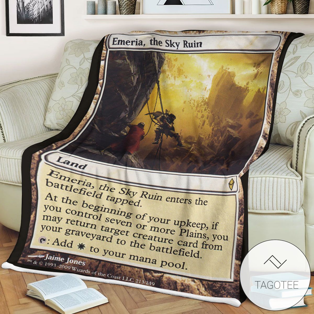 Zendikar 213 Emeria The Sky Ruin Mtg Blanket Zendikar 213 Emeria The Sky Ruin Mtg Blanket