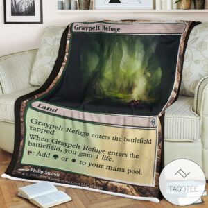 Zendikar 214 Graypelt Refuge Mtg Blanket