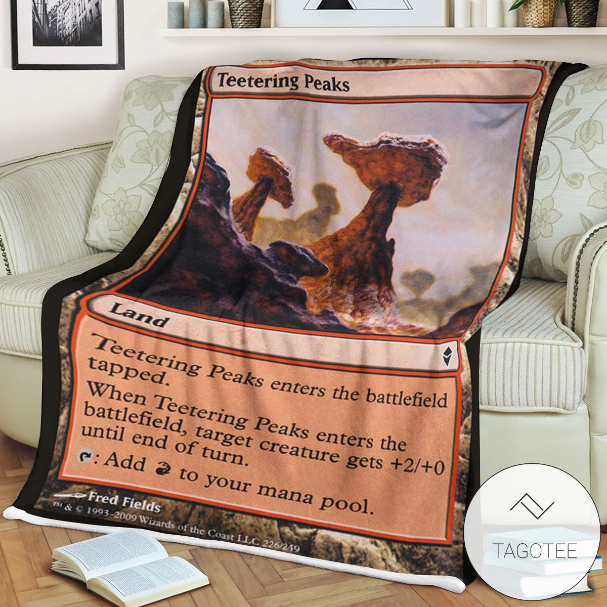 Zendikar 226 Teetering Peaks Mtg Blanket Tagotee Zendikar 226 Teetering Peaks Mtg Blanket Tagotee
