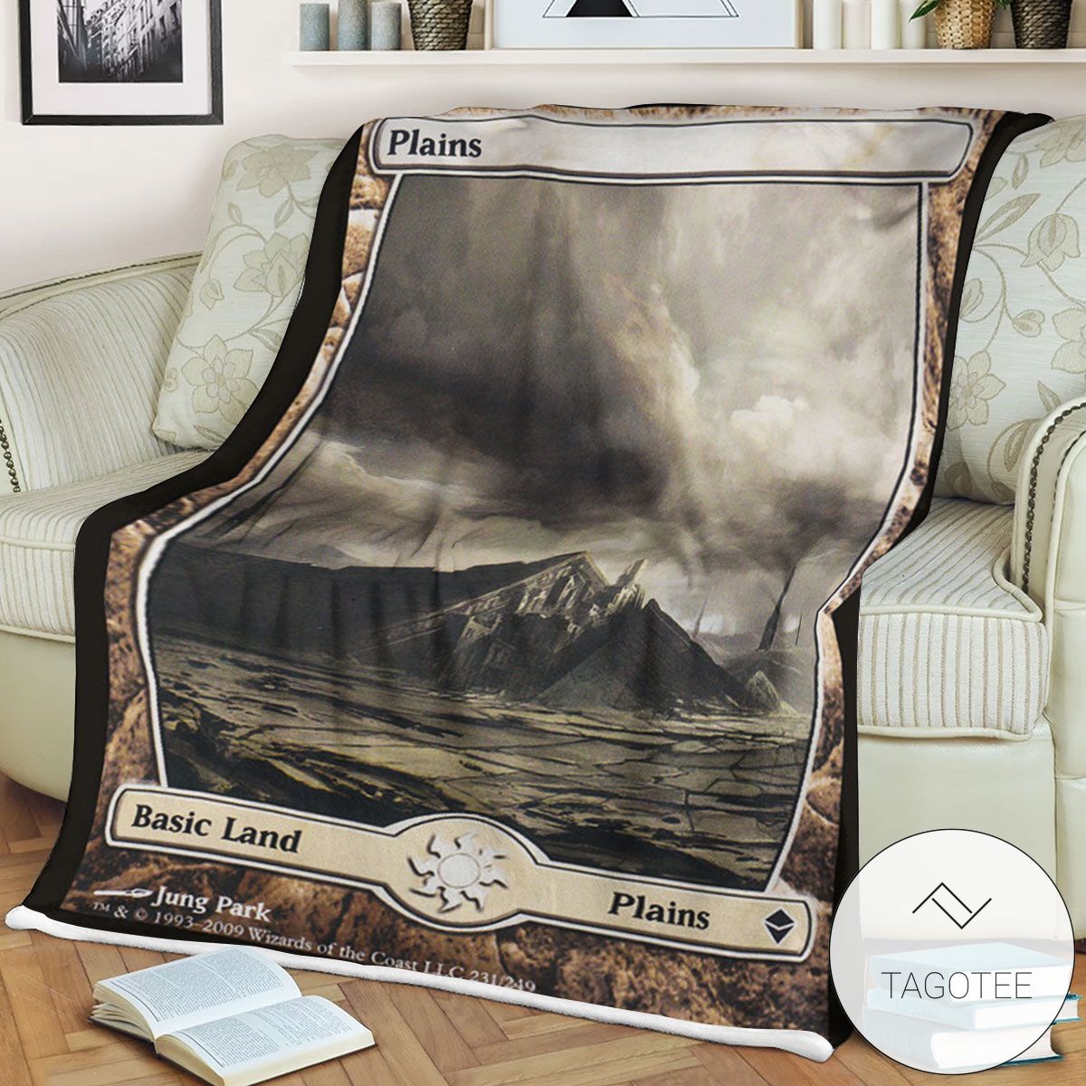 Zendikar 231 Plains Mtg Blanket Zendikar 231 Plains Mtg Blanket
