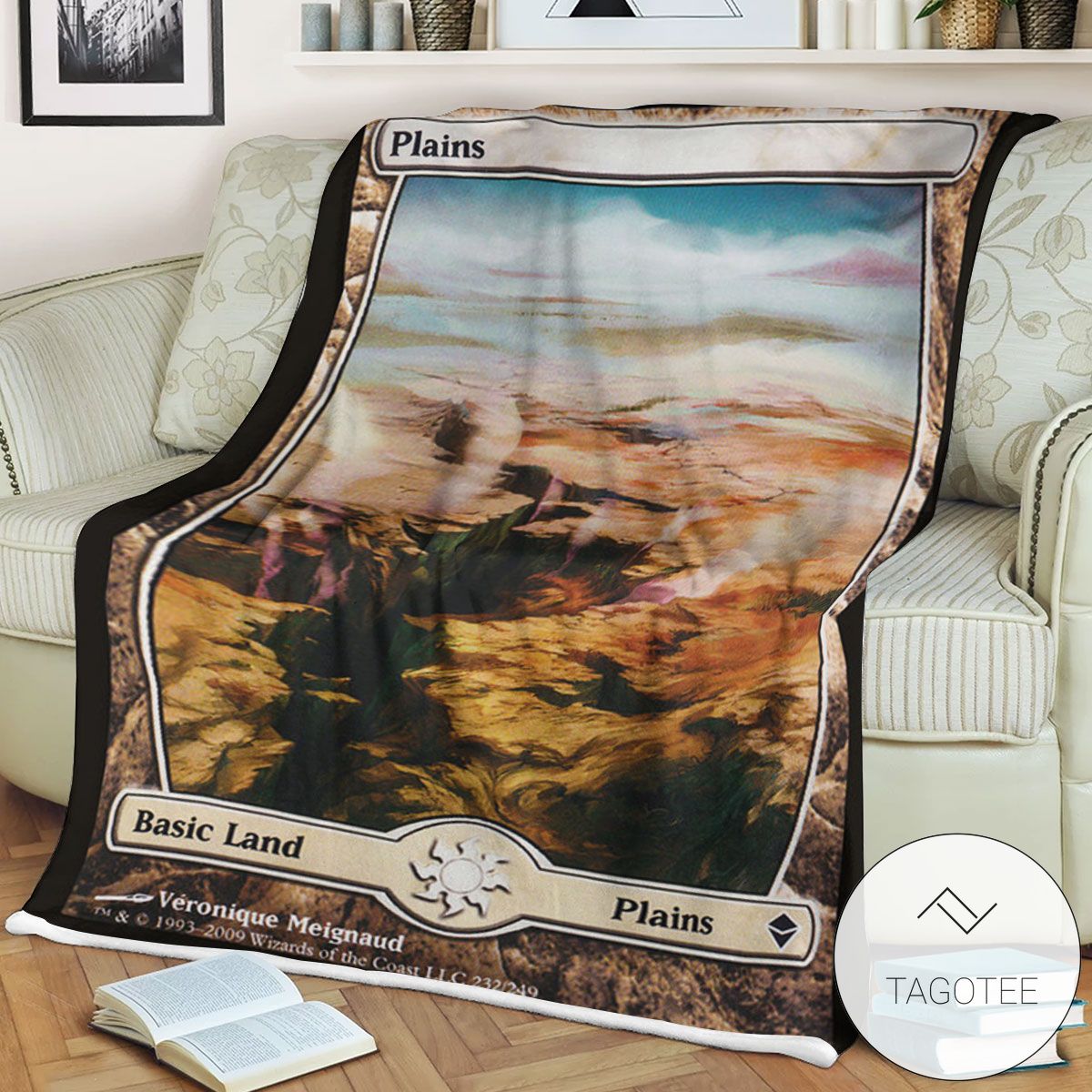 Zendikar 232 Plains Mtg Blanket Zendikar 232 Plains Mtg Blanket