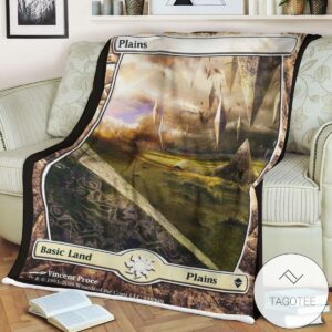 Zendikar 233 Plains Mtg Blanket