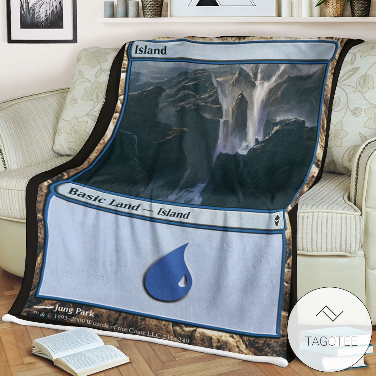 Zendikar 235A Island Mtg Blanket Zendikar 235A Island Mtg Blanket