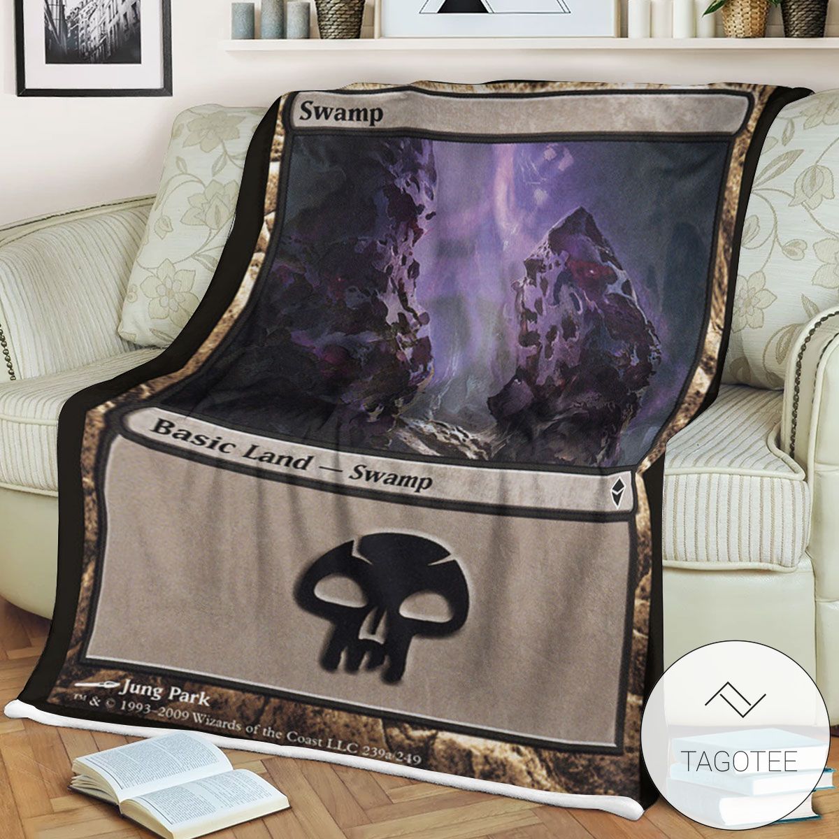 Zendikar 239A Swamp Mtg Blanket Zendikar 239A Swamp Mtg Blanket