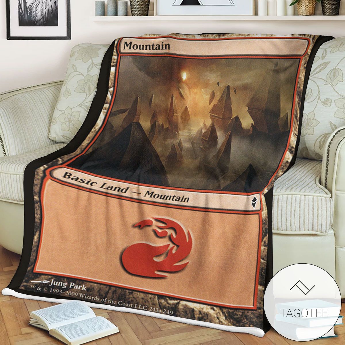 Zendikar 243A Mountain Mtg Blanket Zendikar 243A Mountain Mtg Blanket