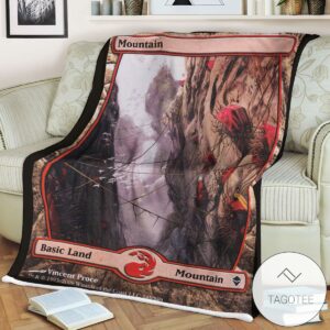 Zendikar 245 Mountain Mtg Blanket
