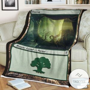 Zendikar 246A Forest Mtg Blanket