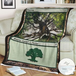 Zendikar 249A Forest Mtg Blanket