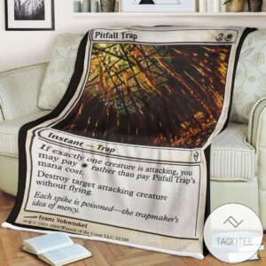 Zendikar 32 Pitfall Trap Mtg Blanket