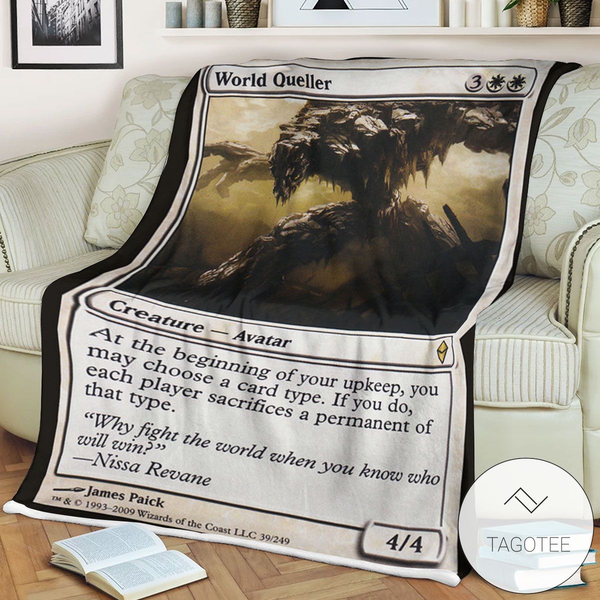 Zendikar 39 World Queller Mtg Blanket Tagotee Zendikar 39 World Queller Mtg Blanket Tagotee