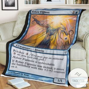 Zendikar 40 Aether Figment Mtg Blanket