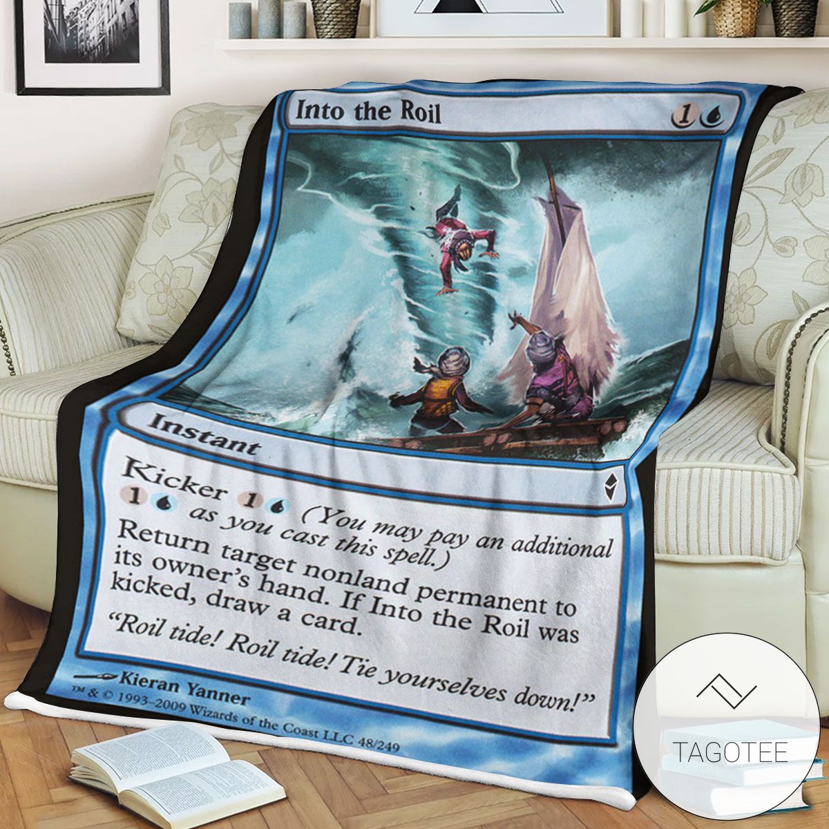 Zendikar 48 Into The Roil Mtg Blanket Zendikar 48 Into The Roil Mtg Blanket