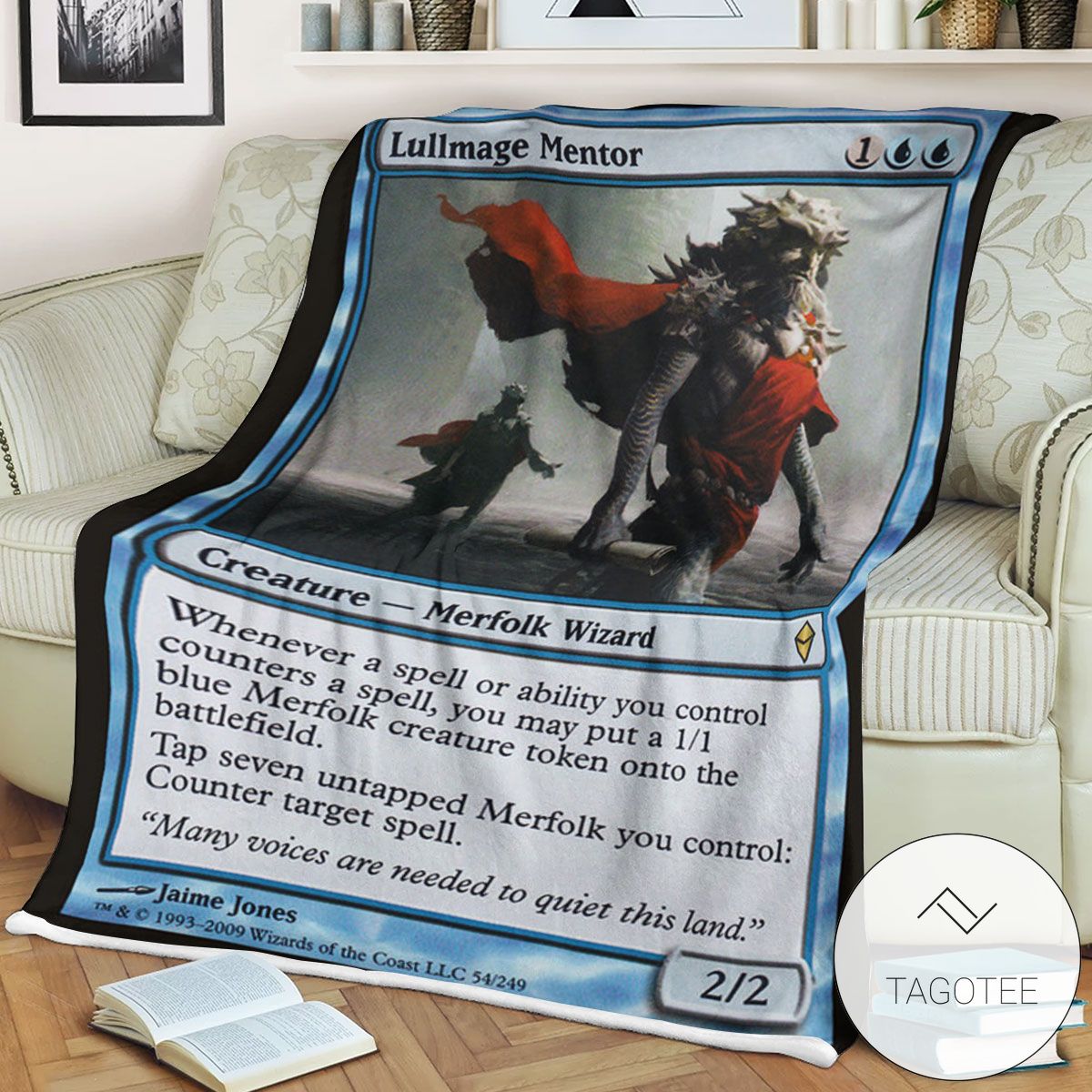 Zendikar 54 Lullmage Mentor Mtg Blanket Tagotee Zendikar 54 Lullmage Mentor Mtg Blanket Tagotee