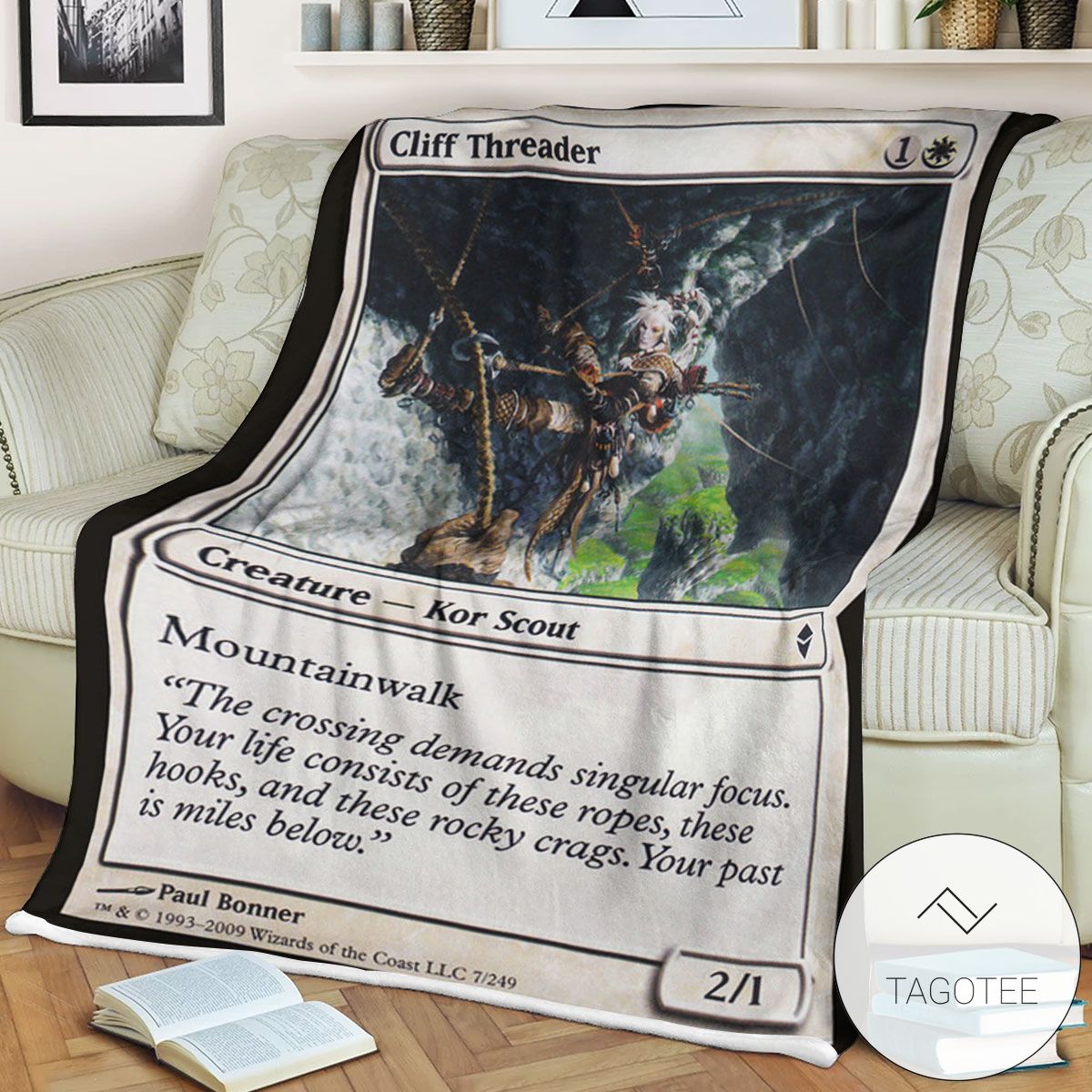 Zendikar 7 Cliff Threader Mtg Blanket Tagotee Zendikar 7 Cliff Threader Mtg Blanket Tagotee