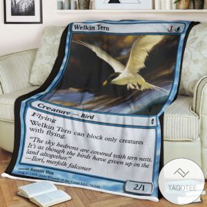 Zendikar 76 Welkin Tern Mtg Blanket
