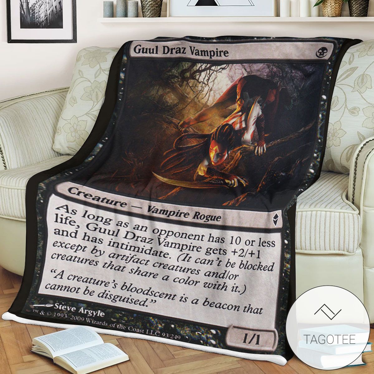 Zendikar 93 Guul Draz Vampire Mtg Blanket Zendikar 93 Guul Draz Vampire Mtg Blanket