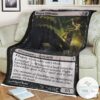 Zendikar 94 Hagra Crocodile Mtg Blanket Tagotee