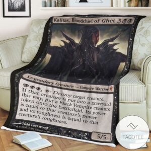 Zendikar 99 Kalitas Bloodchief Of Ghet Mtg Blanket Tagotee