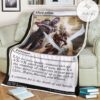 Znr 1 Allied Assault Mtg Game Magic The Gathering Fleece Blanket
