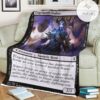 Znr 101 Expedition Skulker Mtg Game Magic The Gathering Fleece Blanket
