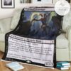 Znr 115 Nighthawk Scavenger Mtg Game Magic The Gathering Fleece Blanket