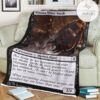 Znr 116 Nimana Skitter Sneak Mtg Game Magic The Gathering Fleece Blanket