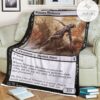 Znr 117 Nimana Skydancer Mtg Game Magic The Gathering Fleece Blanket