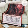 Znr 135 Ardent Electromancer Mtg Game Magic The Gathering Fleece Blanket