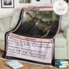 Znr 157 Scavenged Blade Mtg Game Magic The Gathering Fleece Blanket