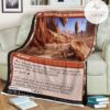 Znr 161 Shatterskull The Hammer Pass Mtg Game Magic The Gathering Fleece Blanket