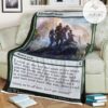 Znr 177 Adventure Awaits Mtg Game Magic The Gathering Fleece Blanket